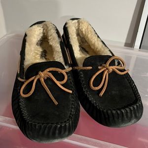 Black Ugg Dakota slippers